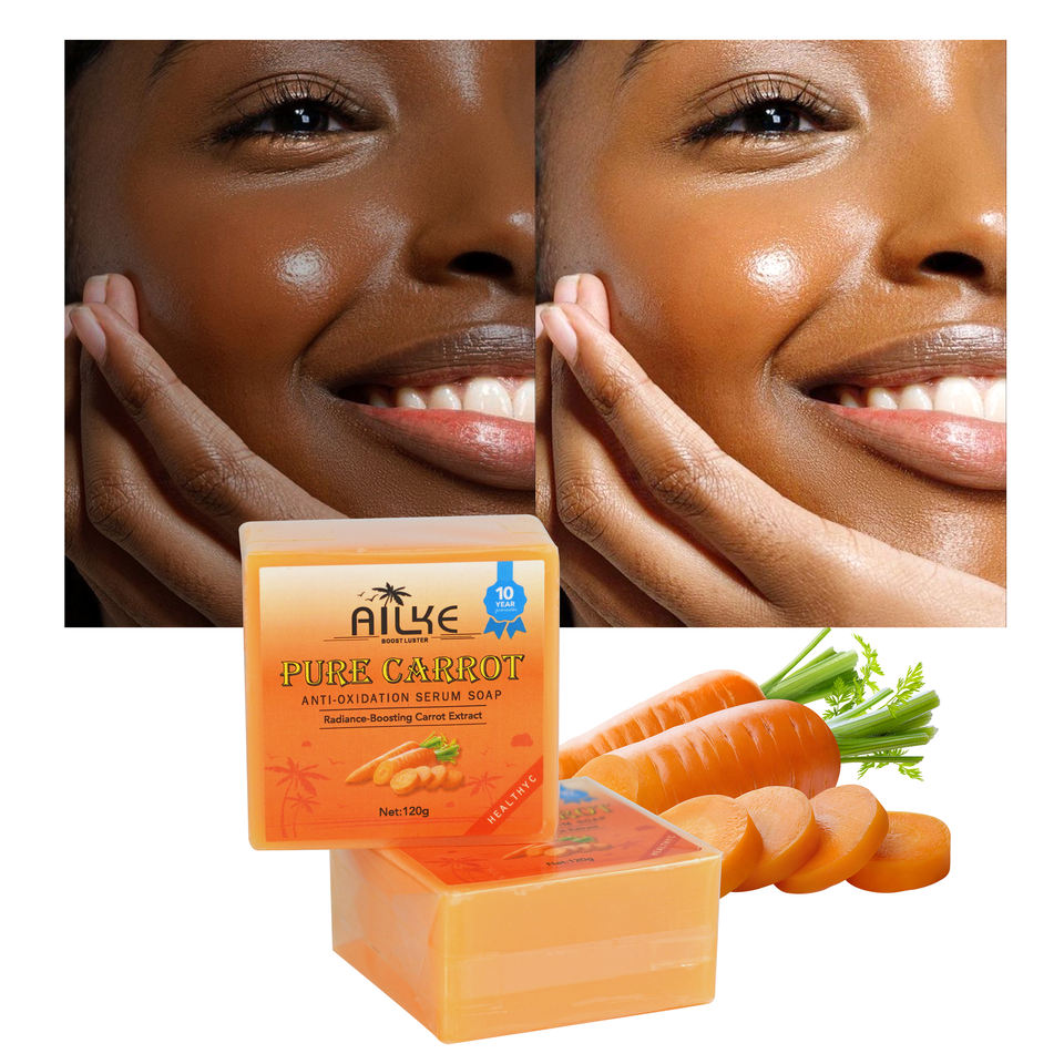 Vitamin E Moisturizing Carrot Soap