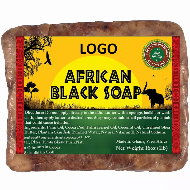 Authentic Real African Black Soap 