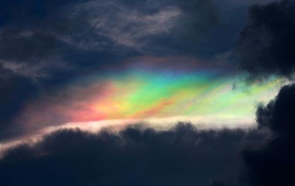 Why are so many people concerned about Chinese rainbow clouds