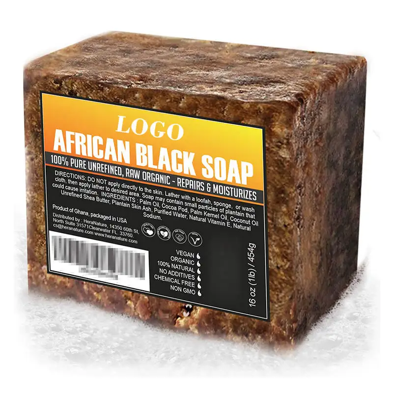 Private Label African Black Soap